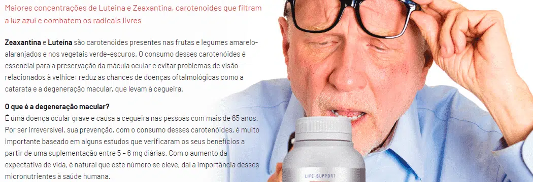 Vision Care composição